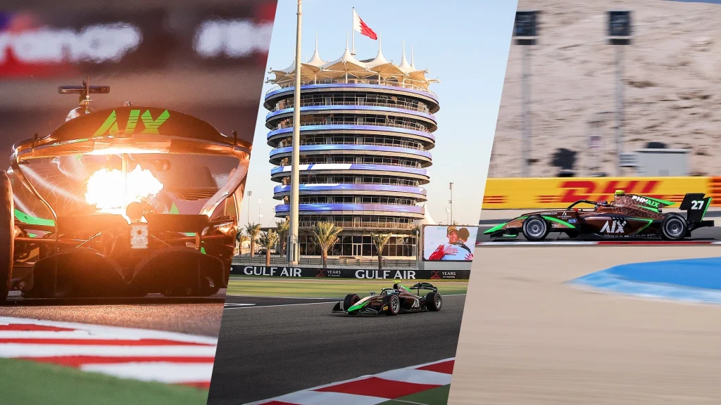 PHM AIX Racing Debuts in Formula 2 and Formula 3 Season at Bahrain International Circuit