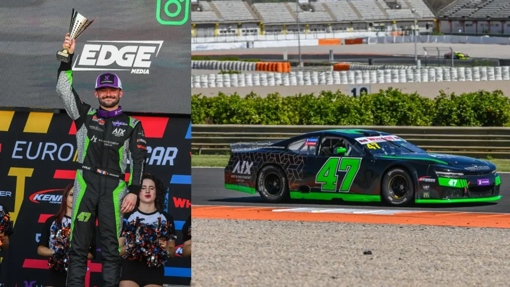 VICTOR NEUMANN MADE AN IMPRESSIVE DEBUT IN THE NASCAR WHELEN EURO SERIES
